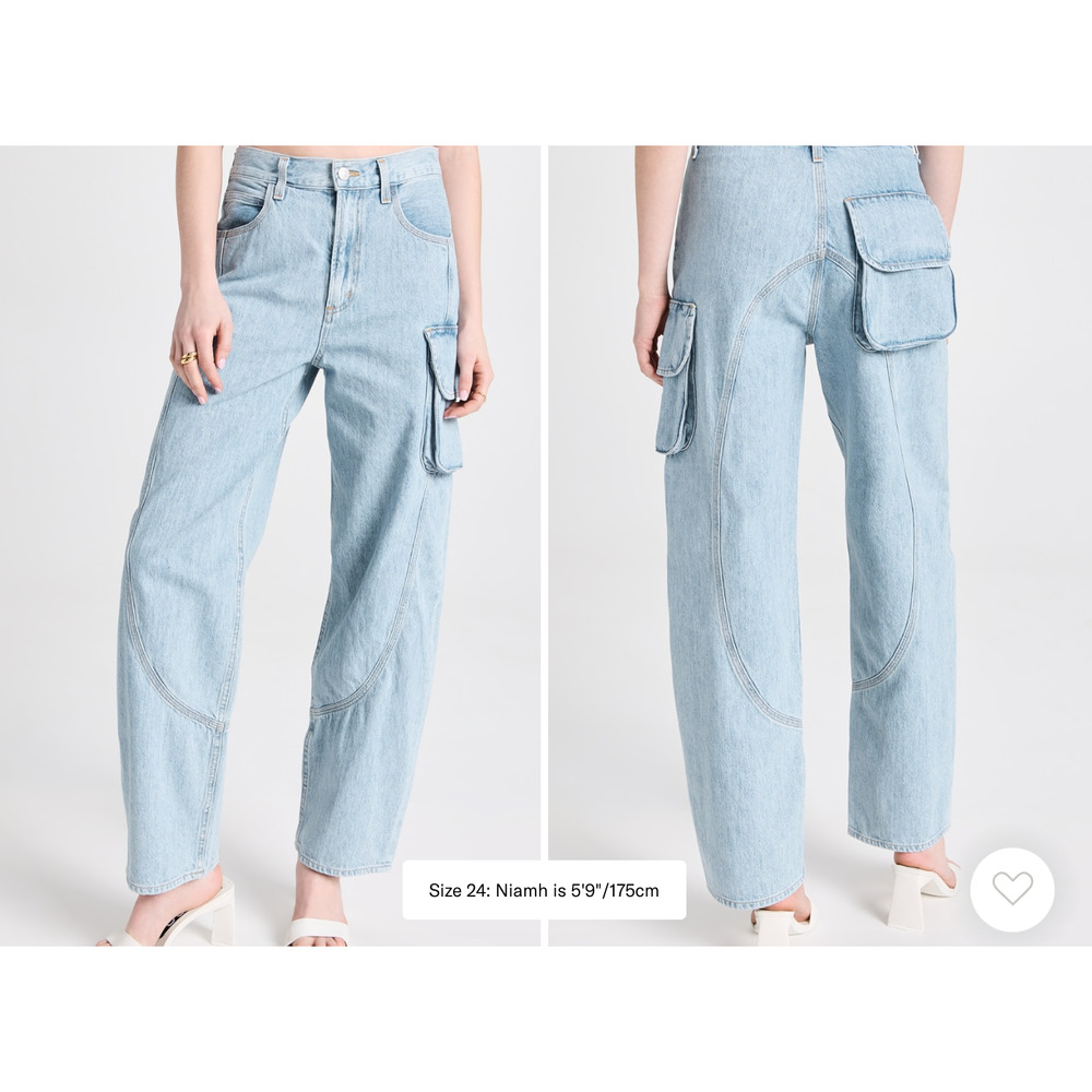 AGOLDE Cass Baggy Cargo Jeans 27 NEW